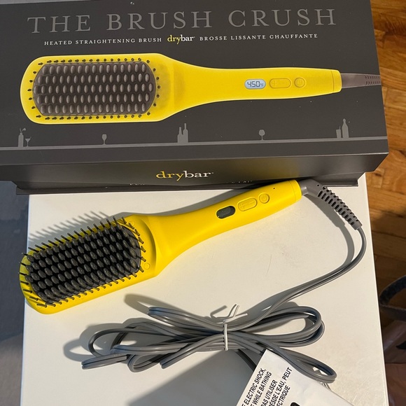 Drybar Hair Drybar The Brush Crush Heated Straightening Brush